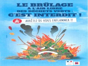 Interdiction brûlage des déchets